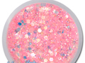 polvere glitter nuova baby pink